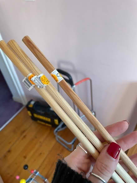 Photo of free dowels x 3 (Grove Park SE12) #1
