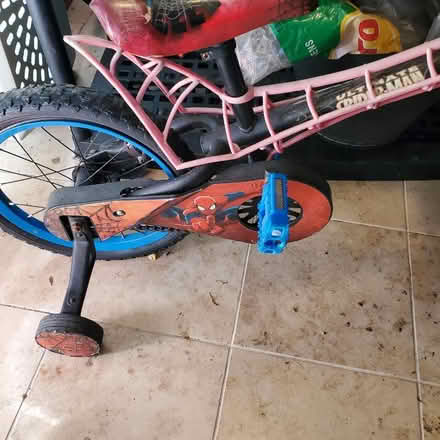 Photo of free Well loved Spiderman bicycle (Orlando/Williamsburg) #1