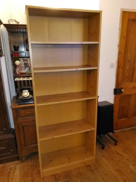 Photo of free 6ft Wooden Bookcase (Marks Tey CO6) #1