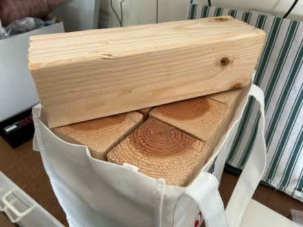 Photo of free 3.5”x3.5”x12” blocks (Seven Springs, Cupertino) #1