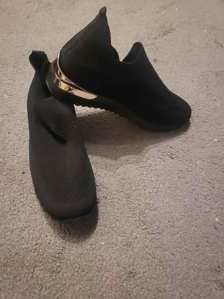 Photo of free Black trainer slip on (BS9) #1