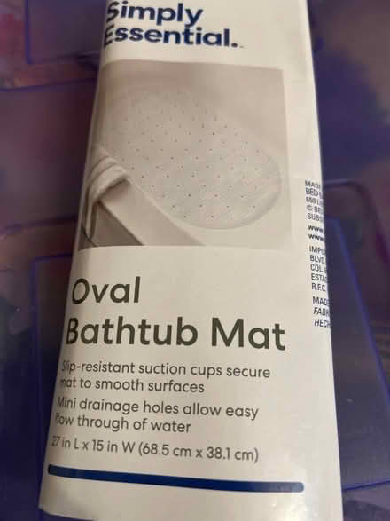 Photo of free Brand new oval tub mat (Middletown, NJ) #1