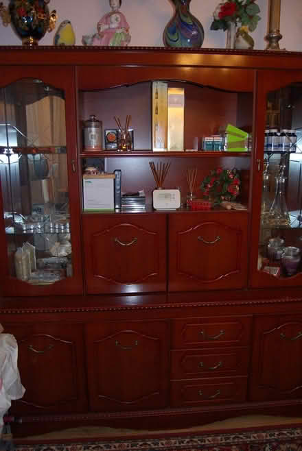 Photo of free Mahogany display unit, cabinet (Redruth) #1