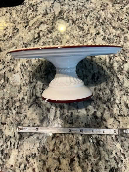 Photo of free Musical 8 1/2 inch cake plate (Marriottsville) #2