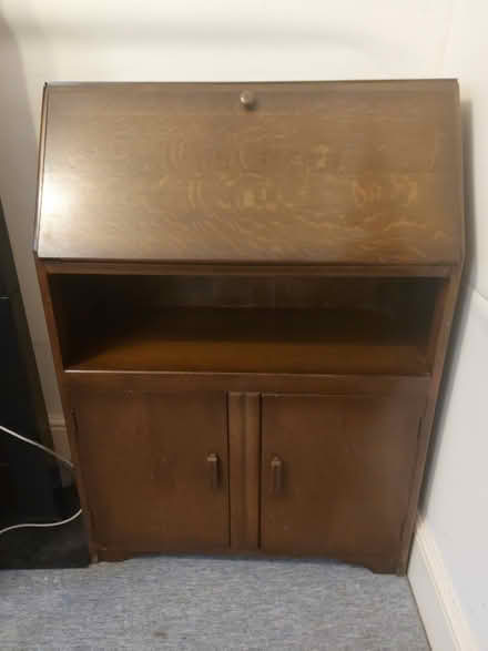 Photo of free Writing desk/bereau with cupboard (Mill Rd area NN8) #3