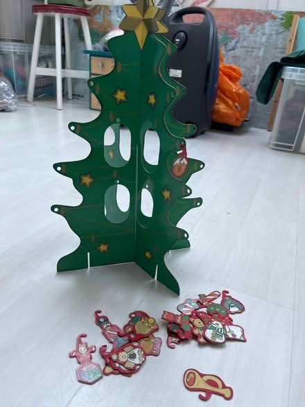 Photo of free Advent tree card board (SE3 westcombe park/ maze hill) #1