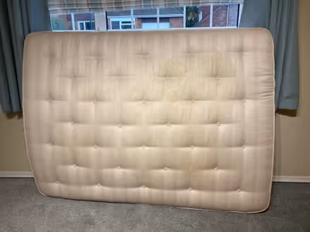 Photo of free King Size Bed Frame & Mattress (CT21) #3