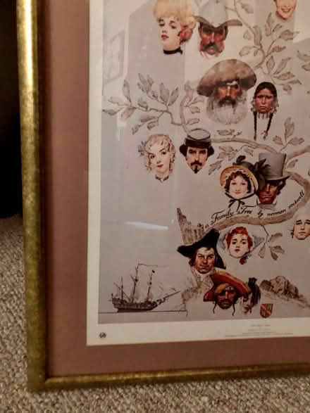 Photo of free Norman Rockwell framed print (Vernon NJ) #1
