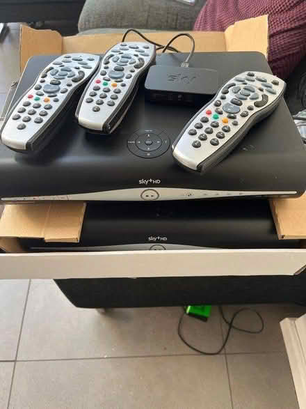 Photo of free Sky+ HD x2 boxes, 3 remotes, OnD (Broxbourne, EN10) #1