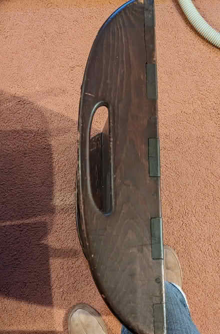 Photo of free Large wooden tray with handles (Robbinsdale) #2