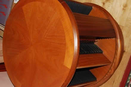 Photo of free solid wood oak circular table, CD (Redruth) #1