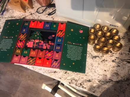 Photo of free Empty tea advent calendar (Central Nanaimo) #1