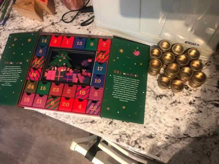 Photo of free Empty tea advent calendar (Central Nanaimo) #1