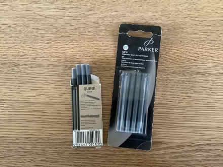 Photo of free Parker fountain pen ink cartridges (Thorney Leys OX28) #1