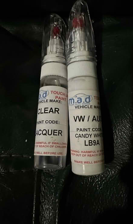 Photo of free Candy White touch up pen (Macmerry EH33) #1