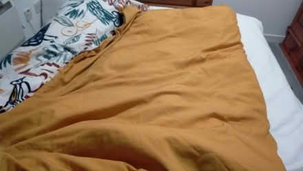 Photo of free Single duvet with cover and one pillow. (AB24) #1