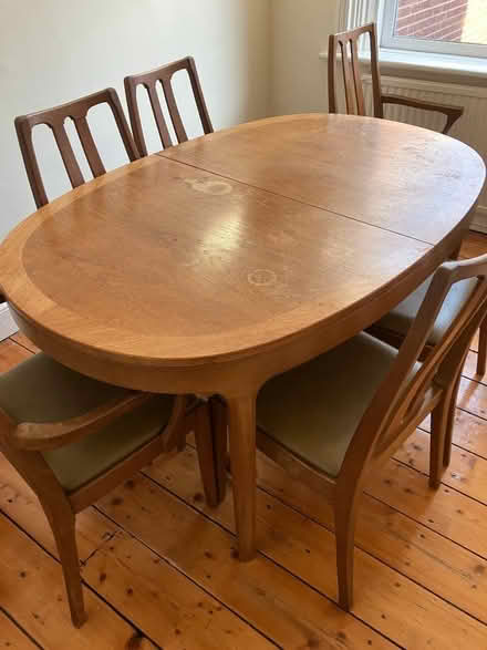 Photo of free dining table and 6 chairs (Heaton NE6) #3