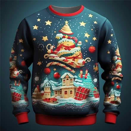 Photo of Xmas jumper via a boy 14 yo, 165 cm (Eye, PE6) #1