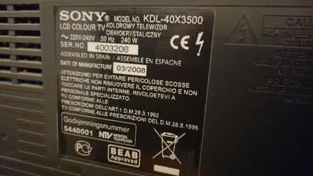 Photo of free Large 40 inch Sony Bravia TV (Whissendine) #3