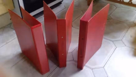 Photo of free 3 Red A4 Ring Folders (Whiston L35) #3