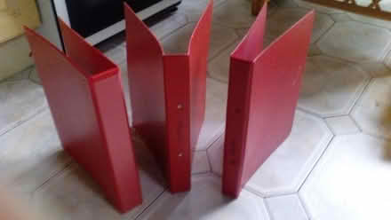 Photo of free 3 Red A4 Ring Folders (Whiston L35) #3