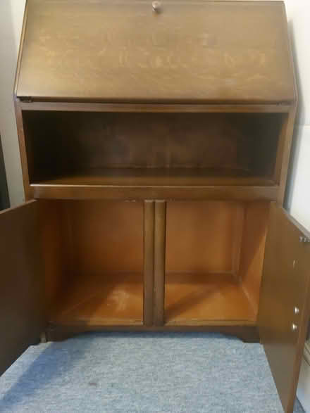 Photo of free Writing desk/bereau with cupboard (Mill Rd area NN8) #1