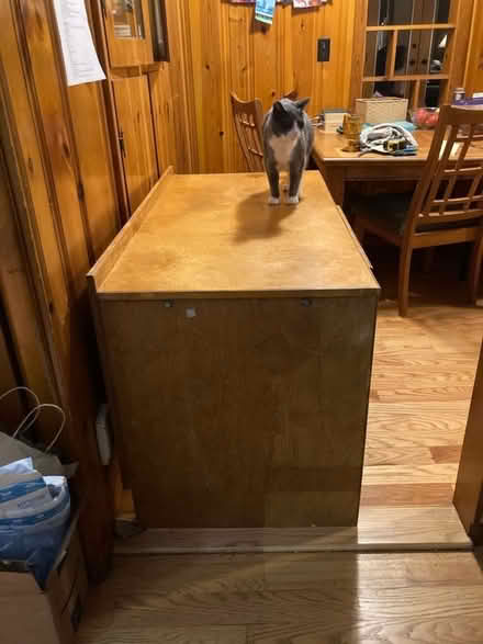 Photo of free Wooden desk (North Waltham) #4