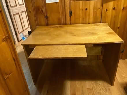 Photo of free Wooden desk (North Waltham) #2