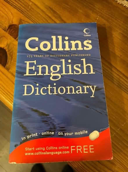 Photo of free Collins English dictionary (Hillcliffe WA4) #1