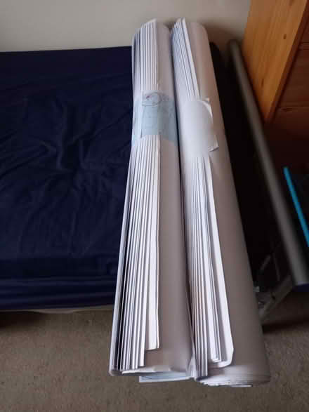Photo of free Large map rolls art material (Waterlooville and cowplain) #1