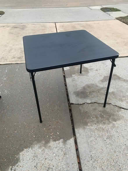 Photo of free folding table and chairs (Willowbrook area) #2
