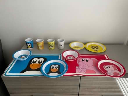Photo of free Zoo animal cups, plates, bowls and mats (Rayne CM77) #1