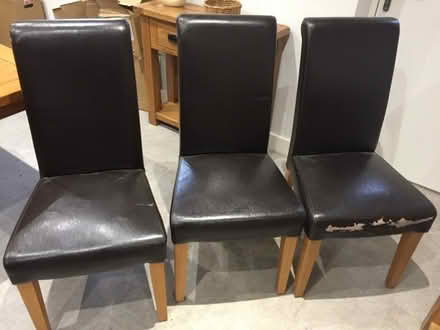 Photo of free Set of Leatherette Dining Chairs (Ruyton-XI-Towns SY4) #4