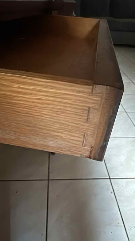 Photo of free Vanity/desk and mirror (Tamarac) #3