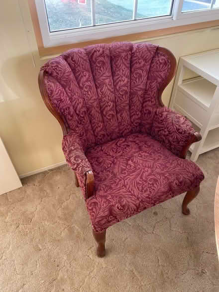 Photo of free Red Accent Chair (Olde Carlsbad) #1