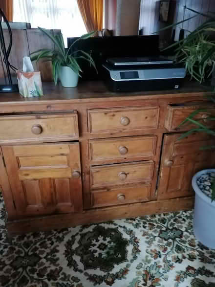 Photo of free Pine sideboard (Chellaston, Derby) #1