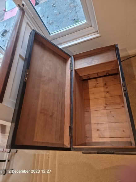 Photo of free Travel chest, bedding storage (Central Saffron Walden) #2
