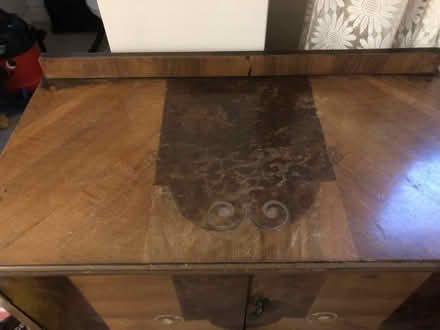 Photo of free Old 2 drawer cabinet on legs (Heaton Mersey SK4) #1