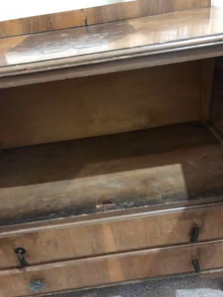 Photo of free Old 2 drawer cabinet on legs (Heaton Mersey SK4) #3