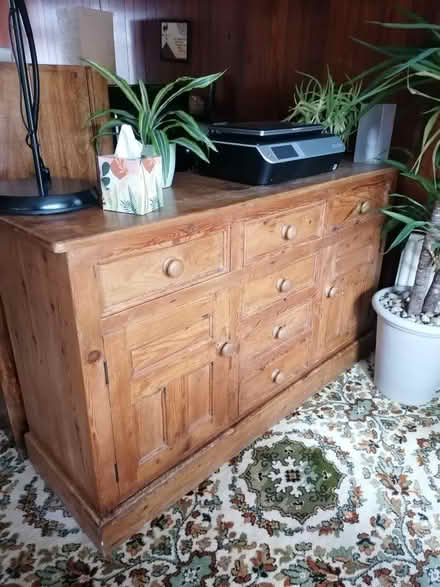 Photo of free Pine sideboard (Chellaston, Derby) #2