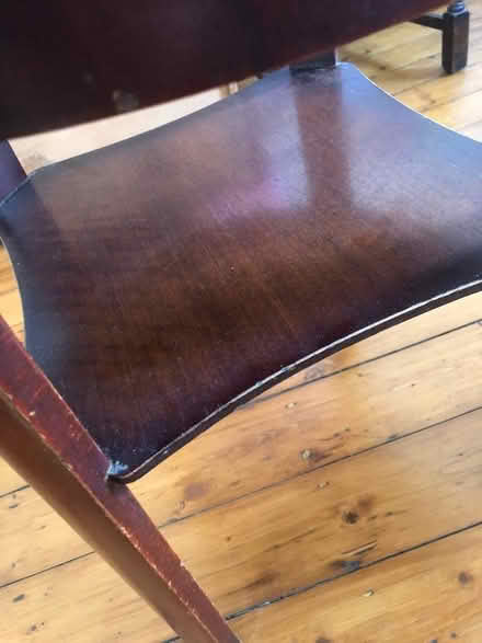 Photo of free Old brown wooden table round (Heaton Mersey SK4) #3