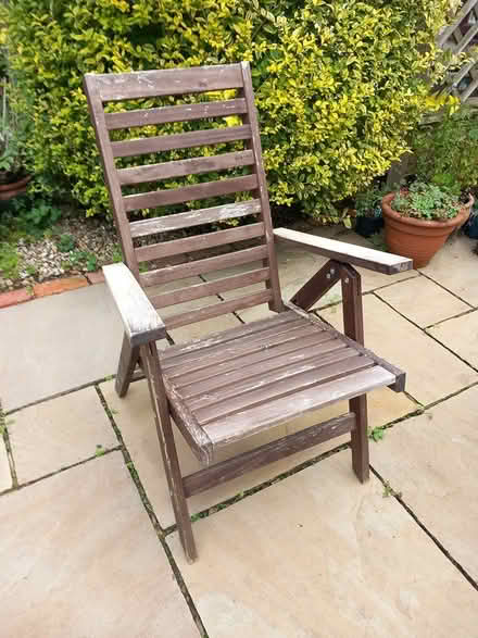 Photo of free Folding garden chair (Kilmington) #1