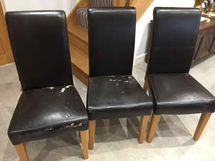 Photo of free Set of Leatherette Dining Chairs (Ruyton-XI-Towns SY4) #3