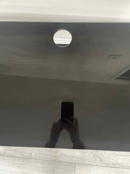 Photo of free glass tv stand (Thornton Liverpool) #3