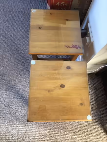 Photo of free 2 Small IKEA side tables (Heaton Mersey SK4) #3
