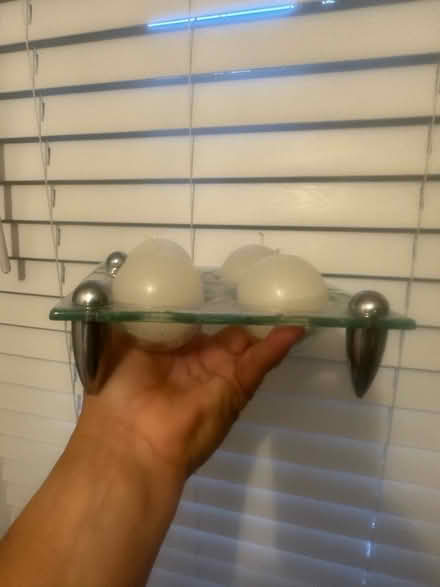 Photo of free Candles and candle holder (Reston) #1
