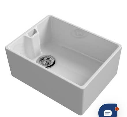 Photo of white ceramic sink (Atherstone CV9) #2