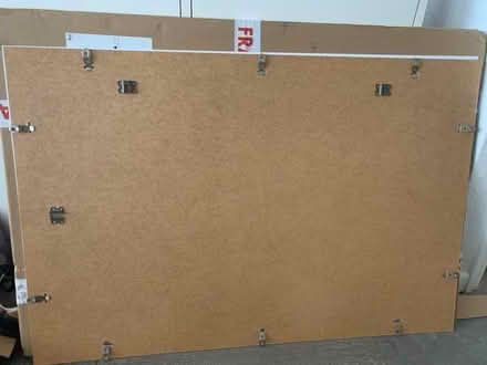 Photo of free Plastic frame with mdf backing -61cmx91cm (Fairfield Park) #2