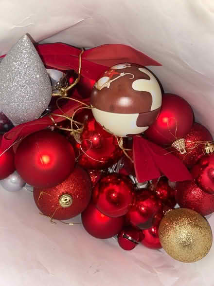 Photo of free Bag of Xmas decs (New Malden KT3) #1