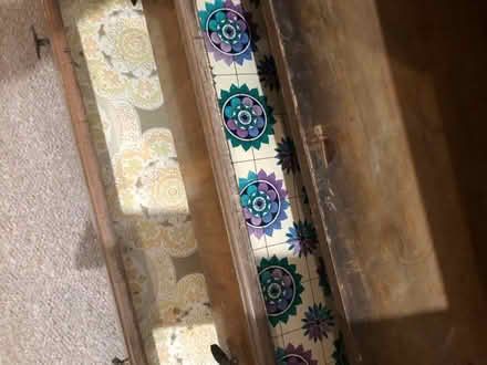 Photo of free Old 2 drawer cabinet on legs (Heaton Mersey SK4) #2
